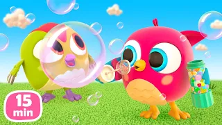 Мультики для малышей – Совенок Хоп Хоп и мыльные пузыри – Детские мультфильмы