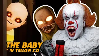 The Baby in Yellow 2.0 Update! (PENNYWISE AND THE DEMON BABY ARE BACK)Horror Game | Prince De Guzman