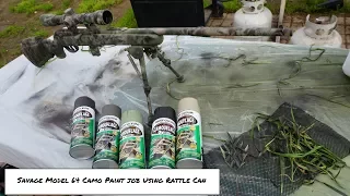 Savage Model 64 FXP Camo Paint Job