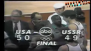 Olimpic games 1972. Basketball. Баскетбол. Финал США СССР. Драматические последние секунды.