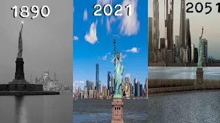 Evolution of New york city from (1890-2022)