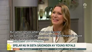 complete interview of Omar Rudberg on the program Nyhetsmorgon  #omarrudberg #youngroyals