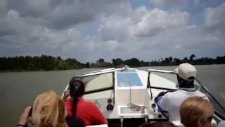 Speedboat to Guama (Cuba) 05.2016
