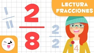 Aprende a leer fracciones - Matemáticas para niños