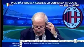 Tiziano crudeli crazy reaction / Full Time : Atalanta 2-3 AC Milan