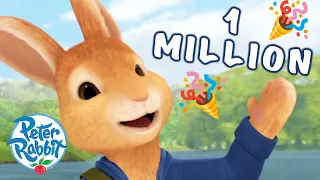 ​@OfficialPeterRabbit Hop-tastic Celebration: 1 Million Subscribers Special 🎉 🥳 | Cartoons for Kids