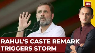 Newstrack With Rahul Kanwal LIVE: Rahul Gandhi's Caste Comment Triggers Massive Storm | India Today