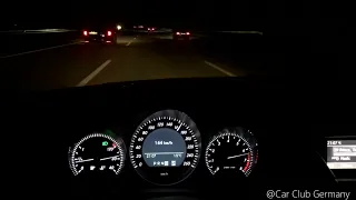 Mercedes C200 S204 184 PS acceleration 90-210 Km/h