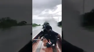 Crazy guys but a TURBO 2JZ engine into a boat