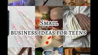 Small business ideas for teens at home/ students 2024 ( realistic ideas ) 💡