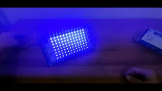 ULTRA VIOLET Light LED FloodLight / Светодиодный УФ-светильник для вечеринок и праздников