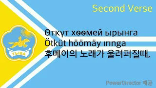 National Anthem of Tuva Republic - Мен - Тыва Мен (tuva anthem, 투바 공화국의 국가)
