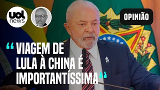 Lula na China: Presidente busca trazer investimento chinês em projetos de infraestrutura, diz Josias