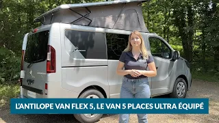 Renault Trafic Antilope Van Flex 5, le van ultra-équipé 5 places