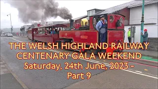 RD25862vid.  The Welsh Highland Railway Centenary Gala Weekend, part 9.