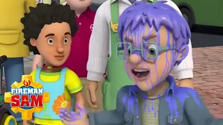 Purple Slime Norman ⭐️ Fireman Sam US | Best Rescues 🔥Kids Cartoons