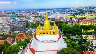 Golden Mount Temple Wat Saket in Bangkok Thailand