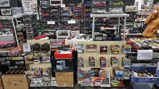 Let's search for Diecast Cars on this Giant Diecast car event the Namac! Diecast Hunting in Europe!