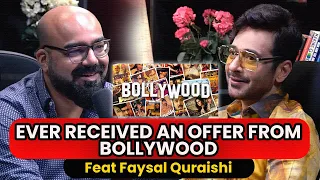 Pakistani Actor Faysal Qureshi Received offer from Bollywood | Junaid Akram Clips