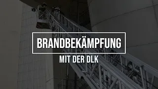 Brandbekämpfung mit der DLK 23/12