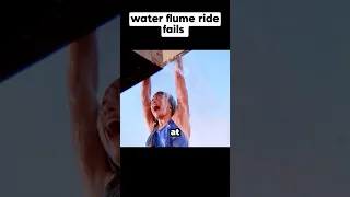 Water flume ride fails #shorts