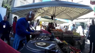 TONY WHITE b2b DJ ERMI in 180gr - Pignasecca Market, Naples - 2016