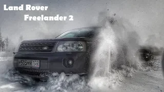 На кроссовере Freelander 2 решили покататься по полю, но у снега были другие планы на этот счет....