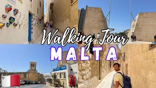 Malta Walking Tour|  Valetta, Mdina, Comino, Gozo, Mellieha  | 4K UHD