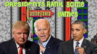 Presidents Make a Castlevania Tier List (A.I meme)