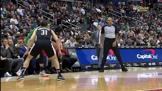 Jayson Tatum nasty crossover on Tomas Satoransky  and finishes with the dunk