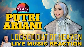 MY REACTION TO Putri Ariani - Locked Out Of Heaven | Bruno Mars LIVE COVER | HEAVENLY VOICE!!!