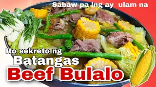 FAMOUS BEEF BULALO RECIPE ala Batangas SABAW PA LNG ULAM NA | TRENDING BULALO BUSINESS