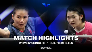 Xiaoxin Yang vs Miyuu Kihara | WS | WTT Star Contender Doha 2022 (QF)