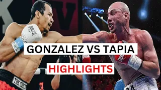 Cesar Mateo Tapia vs Keiber Gonzalez Highlights & Knockouts