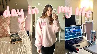 day in my life vlog 🌥️💻💐 WFH, reading updates, YT work, starting therapy again