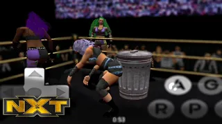 NXT:Candice lerae&indi Hartwell vs. Shotzi blackheart&ember moon (NXT women's tag title match)