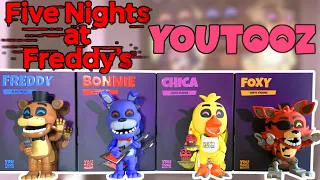 FIVE NIGHTS AT FREDDY'S YOUTOOZ FIGURES!! - Review and Unboxing