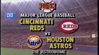 1989 MLB: Reds at Astros 8/11/1989