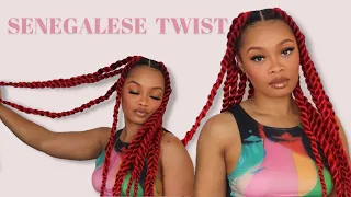 HOW TO: Jumbo Senegalese Twist | Beginner Friendly