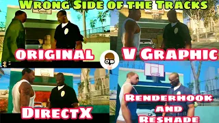 Comparison -GTA San Andreas Original vs DirectX 2.0 vs V Graphics vs RenderHook and Reshade