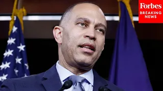 Jeffries Asked To Respond To GOP Claim That Dems Are Responsible For Increase In Attacks On Officers