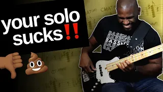 HOW TO SOLO LIKE A PRO 💪🏾 FOR BASS GUITAR🔥 Solo Ideas