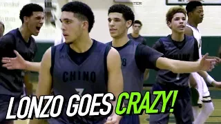 LaMelo SPRAINS ANKLE So Lonzo & LiAngelo TAKE OVER! PRIME CHINO HILLS VS Damien FULL HIGHLIGHTS