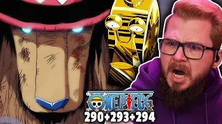 One Piece Ep 290 293 294 REACTION | Monster Form Chopper!? Buster Call?