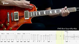 Whitesnake - Is This Love Guitar Lesson With Tab Part.1/2(Slow Tempo)