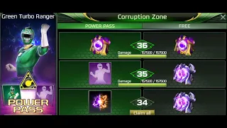 Corruption Zone #40 Rewards ~ Power Rangers Legacy Wars