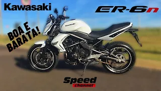 Testando Kawasaki Er6n 2010 | Melhor Custo Beneficio | Análise Completa | Speed Channel