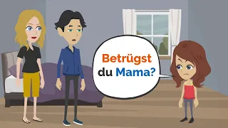 Deutsch lernen | Paul betrügt die Mutter von Mia? | Wortschatz und wichtige Verben