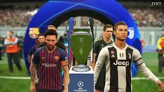 PES 2019 | FC Barcelona vs Juventus Final | UEFA Champions League (UCL) | Gameplay PC