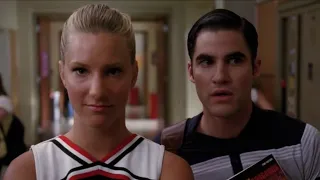 GLEE - Blaine & Brittany Scenes (The Sunshine Twins)